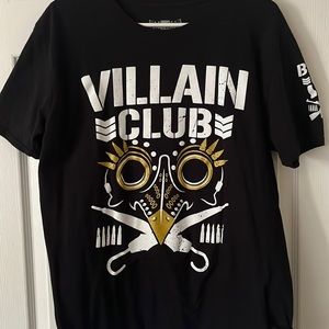 Pro wrestling tees villain club
